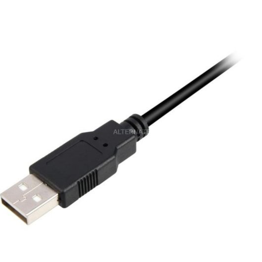 Cabo USB Sharkoon 0,5 m USB 2.0 A a Micro-USB B Preto