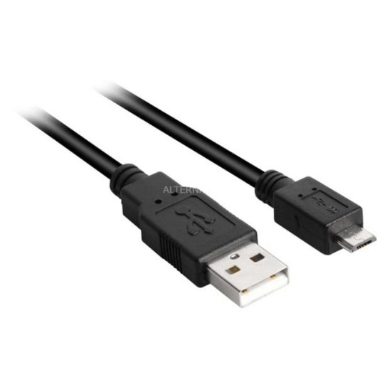 Cable USB Sharkoon 1,5 m Micro-USB 2.0 a USB-A Branco