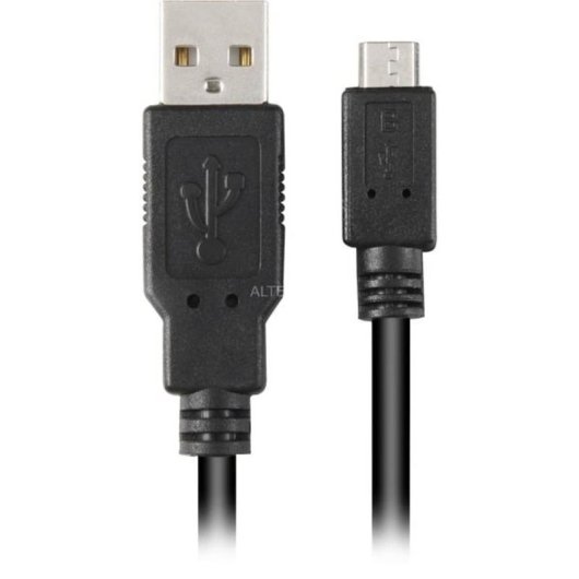 Cable USB Sharkoon 1,5 m Micro-USB 2.0 a USB-A Branco