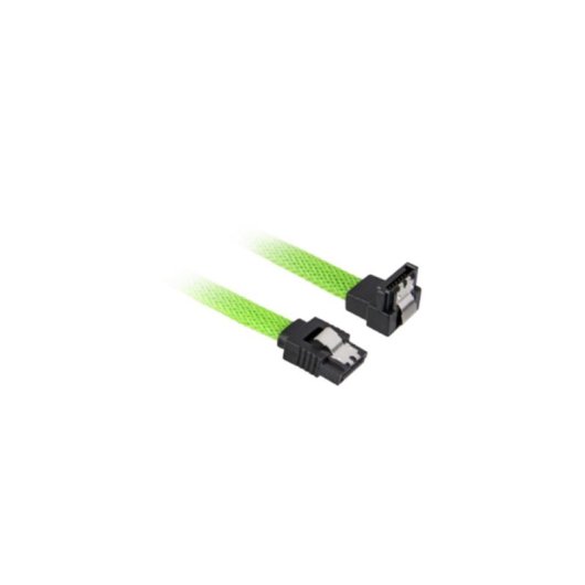 Câble SATA III 0,6 m Noir/Vert Mâle/Mâle 7 broches