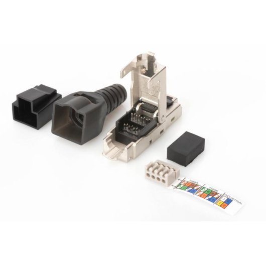 Digitus Geschirmter RJ45-Stecker für Feldmontage Cat6a
