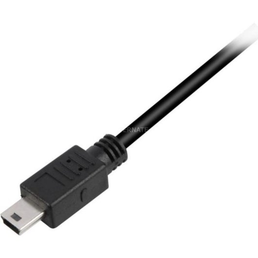 USB-Kabel Sharkoon 1 m USB A an Mini-USB B USB 2.0 Schwarz
