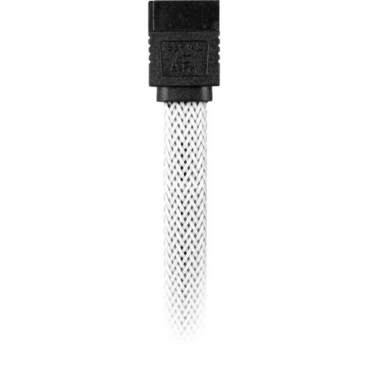 Cable SATA III Sharkoon 0,45 m Macho/Macho Noir/Blanc