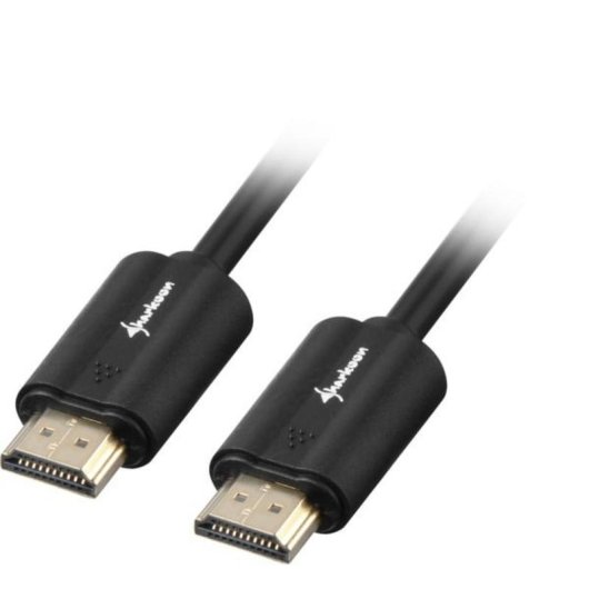 Cable HDMI Sharkoon 4K 1m Negro
