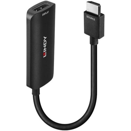 Adaptador de vídeo Lindy 38327 HDMI para DisplayPort 157 cm Preto