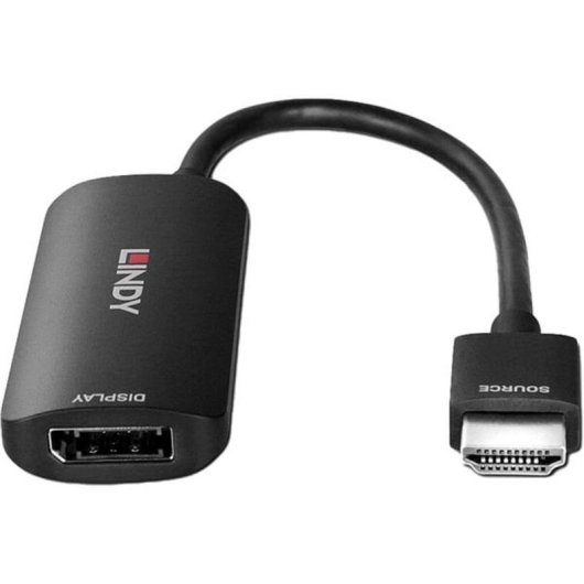 Adaptador de vídeo Lindy 38327 HDMI para DisplayPort 157 cm Preto