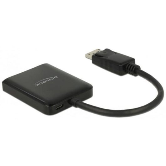 Divisor DisplayPort 1.4 DeLOCK 1 x DisplayPort para 2 x HDMI MST