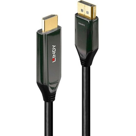 DisplayPort auf HDMI 2.1 Adapterkabel 3 m Lindy Schwarz