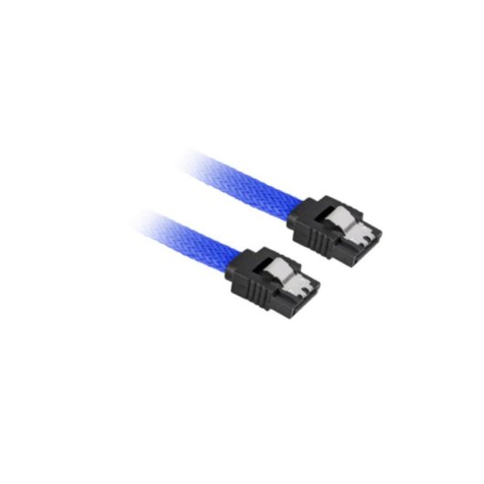 Cable SATA III Sharkoon 0,3 m Macho/Macho Noir/Bleu
