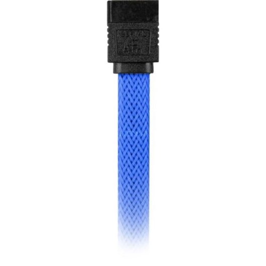 Câble SATA III 0,3 m Sharkoon Noir/Bleu Mâle/Mâle, Chine