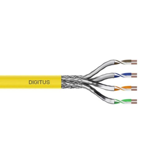 Cavo di rete Digitus Cat7a S/FTP 100 m giallo