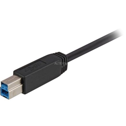 Cable USB 5 m Sharkoon USB 3.2 Gen 1 USB-A à USB-B Noir