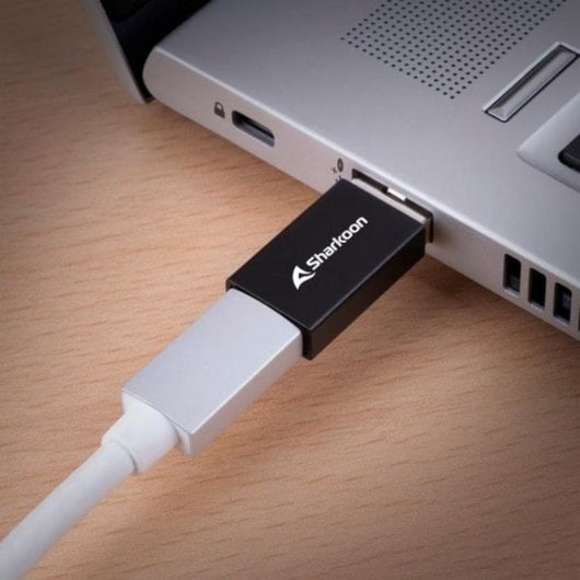 Adattatore USB-C Sharkoon OfficePal USB 3.2 Gen 1 Nero