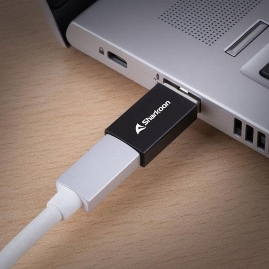 Adattatore USB-C Sharkoon OfficePal USB 3.2 Gen 1 Nero
