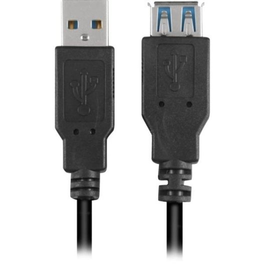 Cabo de extensão USB Sharkoon 2 m USB 3.2 Gen 1 Preto