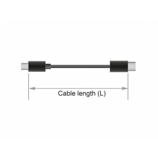 Cabo DisplayPort 3 m DeLOCK 85661 Preto