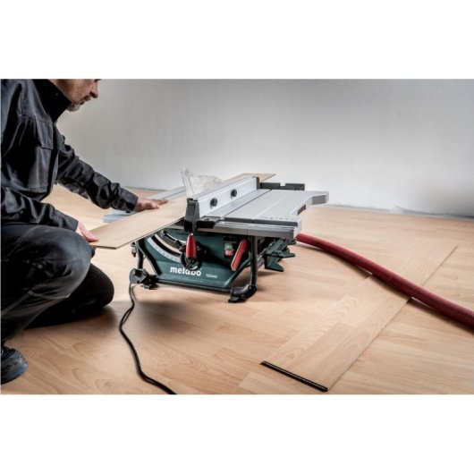 Tischkreissäge Metabo TS 254 M, 1500 W, 4200 U/min, 8 cm Schnitthöhe