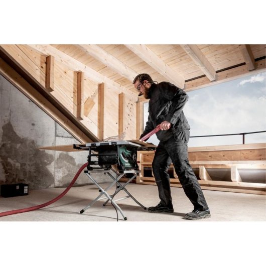 Tischkreissäge Metabo TS 254 M, 1500 W, 4200 U/min, 8 cm Schnitthöhe