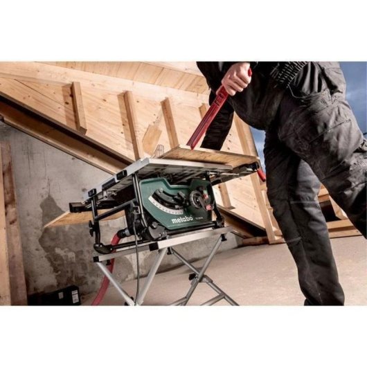 Tischkreissäge Metabo TS 254 M, 1500 W, 4200 U/min, 8 cm Schnitthöhe