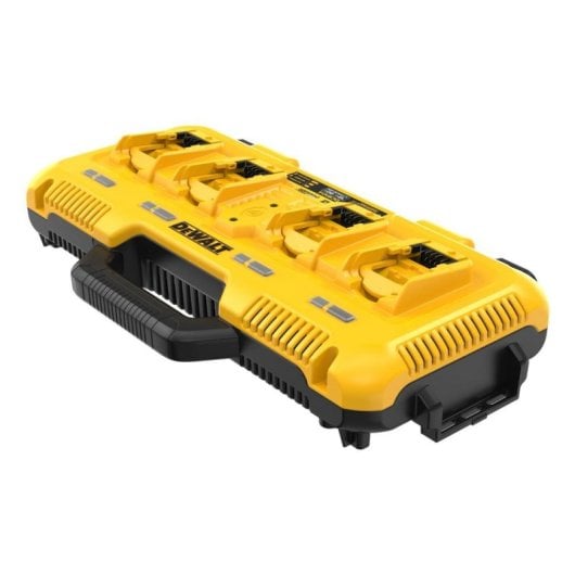 Cargador rápido cuádruple DeWalt DCB104-QW para baterías Li-Ion XR y FLEXVOLT