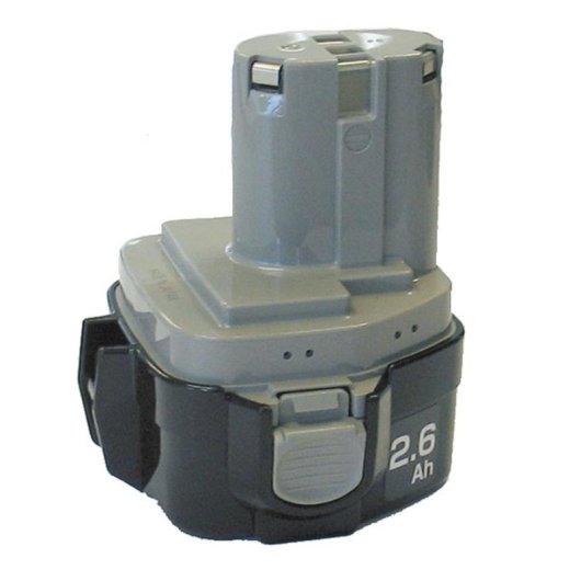 Bateria Makita 193100-4 2,5 Ah 12 V NiMH Preto/Prateado