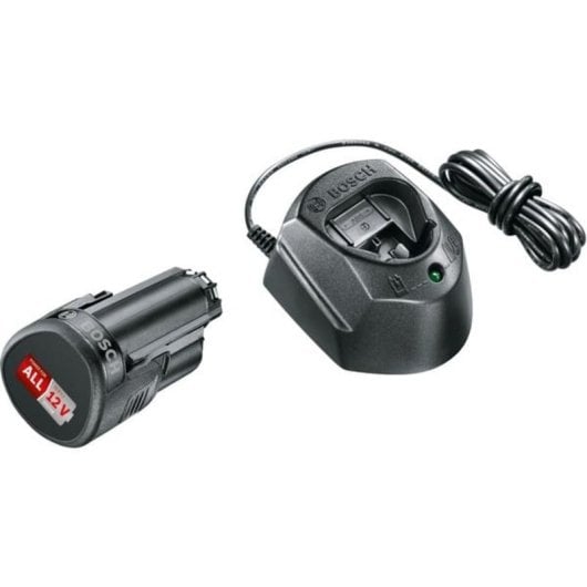 Ladegerät und Akkus Bosch 1 600 A01 L3D 1,5 Ah 12 V
