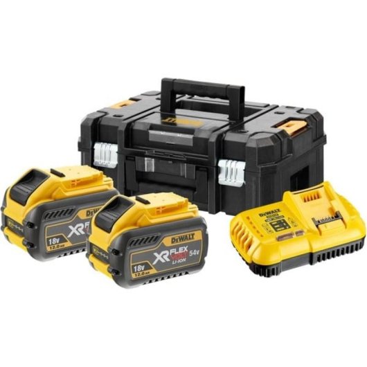 Cargador de batería DeWALT DCB118Y2T-QW 12 Ah Ión de litio 8 A