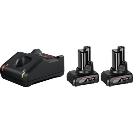 Jeu chargeur et batteries 12 V 6 Ah lithium-ion Bosch