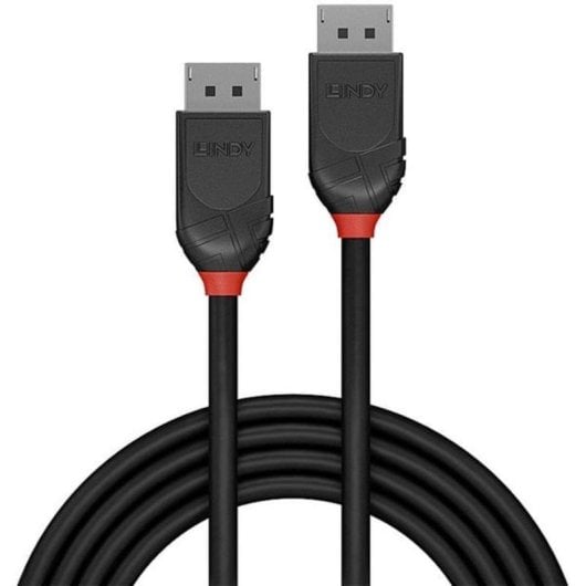 DisplayPort-Kabel 2 m Lindy Black Line Schwarz