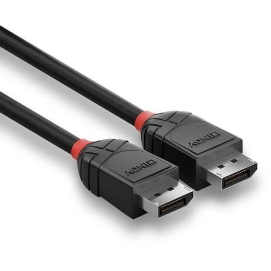 DisplayPort-Kabel 2 m Lindy Black Line Schwarz