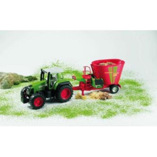 Modelo a escala BRUDER Strautmann Verti-Mix 1050 1:16 Verde/Rojo