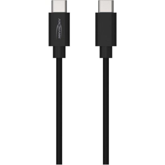 USB-C-Kabel Ansmann 1700-0122 2 m 5 Gbit/s Schwarz