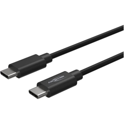 USB-C-Kabel Ansmann 1700-0122 2 m 5 Gbit/s Schwarz