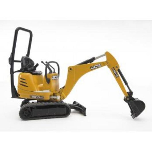 Modelo a escala de excavadora BRUDER 62003 1:16 ABS Negro/Amarillo