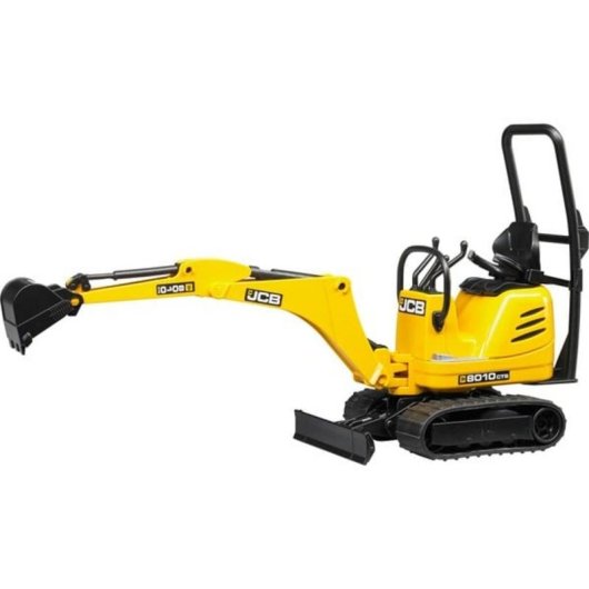 Modelo a escala de excavadora BRUDER 62003 1:16 ABS Negro/Amarillo