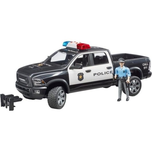 Coche de policía BRUDER 02505 1:16 con sonido e iluminación