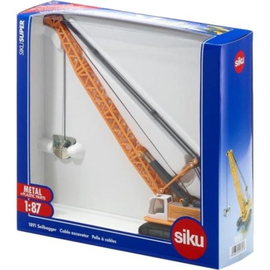 Modelo a escala Siku 1891 Excavadora 1:87 Previamente montado Metal y Plástico