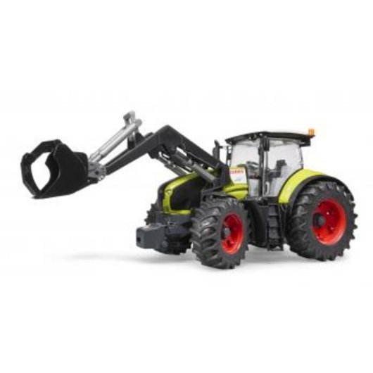 Modelo a escala pala cargadora frontal BRUDER Claas Axion 950 1:16 Plástico Negro/Verde