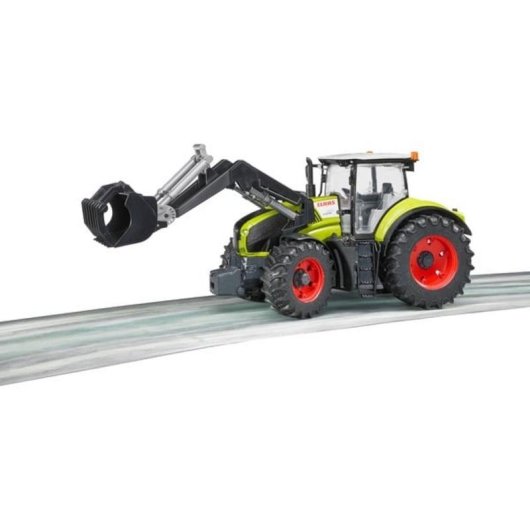 Modelo a escala pala cargadora frontal BRUDER Claas Axion 950 1:16 Plástico Negro/Verde