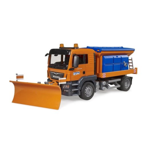 Vehículo de juguete BRUDER MAN TGS 1:16 Azul Naranja