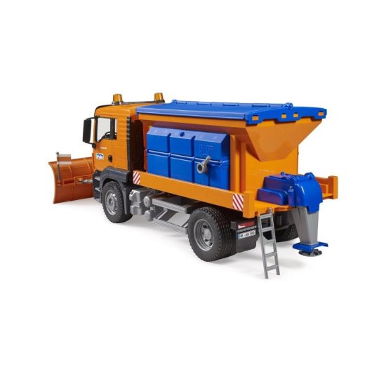 Vehículo de juguete BRUDER MAN TGS 1:16 Azul Naranja