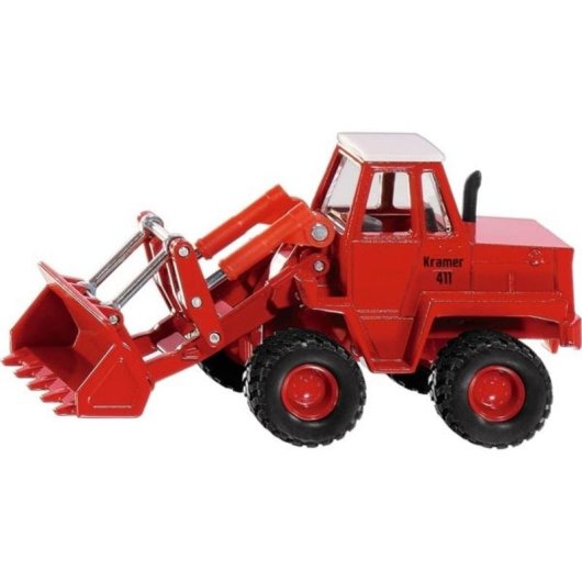 Modelo a escala pala cargadora frontal Siku 3563 Kramer 411 1:50