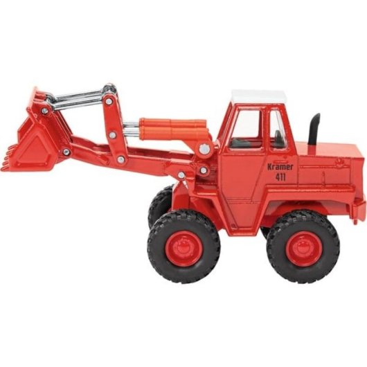 Modelo a escala pala cargadora frontal Siku 3563 Kramer 411 1:50