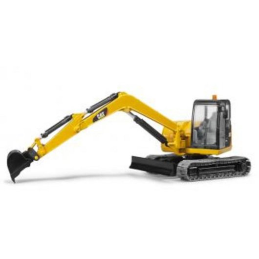 Modelo a escala excavadora BRUDER 02456 Cat® Mini Excavator 1:16 ABS multicolor