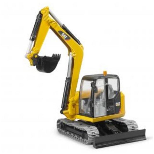 Modelo a escala excavadora BRUDER 02456 Cat® Mini Excavator 1:16 ABS multicolor
