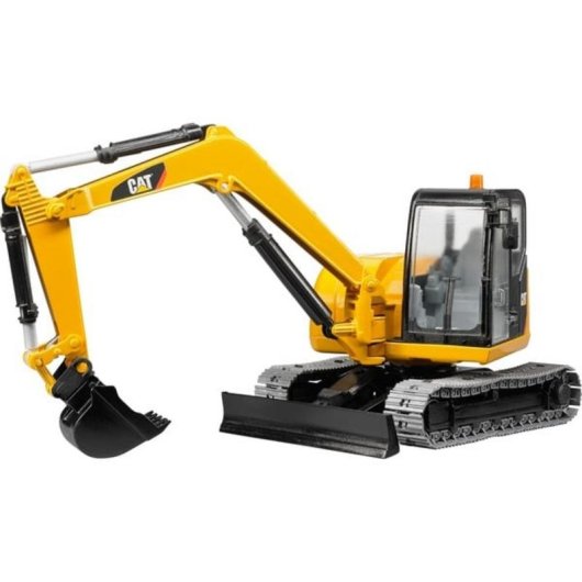 Modelo a escala excavadora BRUDER 02456 Cat® Mini Excavator 1:16 ABS multicolor