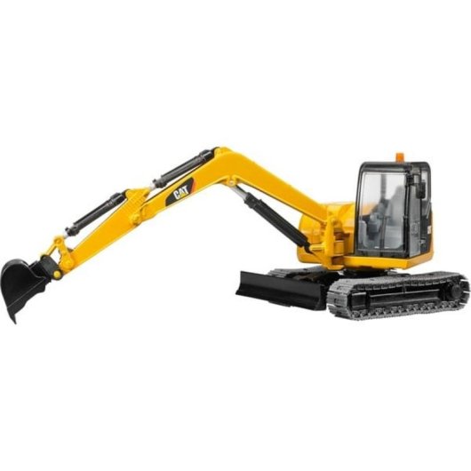 Modelo a escala excavadora BRUDER 02456 Cat® Mini Excavator 1:16 ABS multicolor