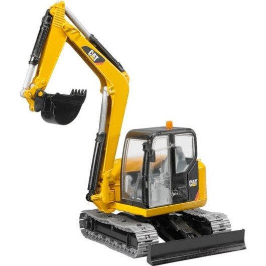 Modelo a escala excavadora BRUDER 02456 Cat® Mini Excavator 1:16 ABS multicolor