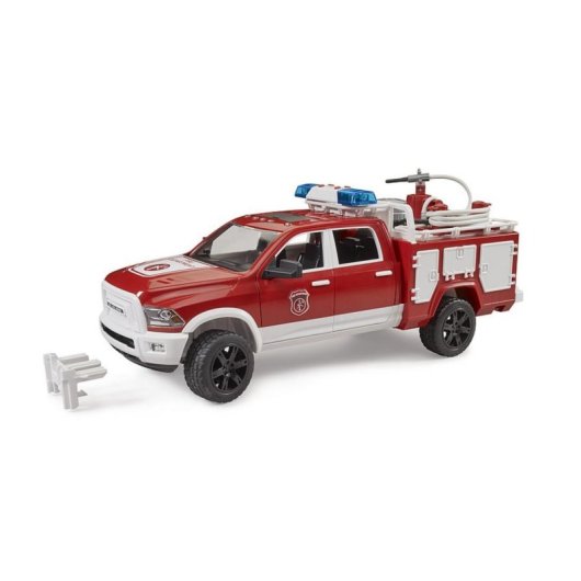 Feuerwehr-LKW BRUDER RAM 2500 mit Licht und Sound 1:16