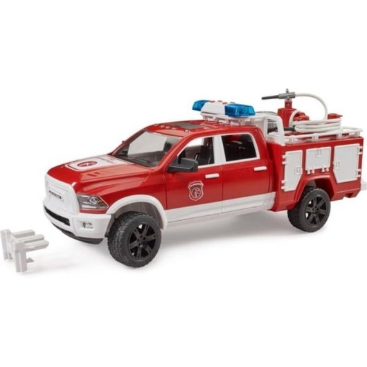 Feuerwehr-LKW BRUDER RAM 2500 mit Licht und Sound 1:16